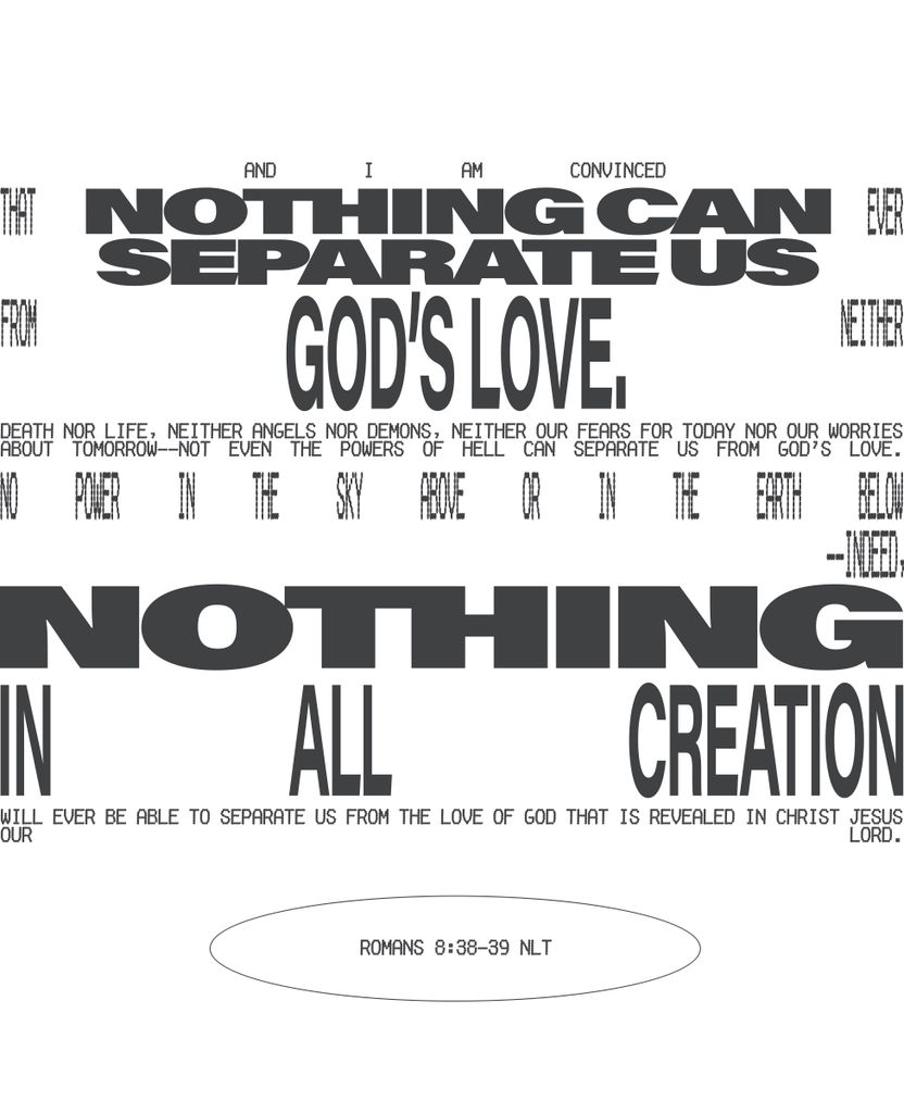 Nothing Can Separate Shirt Artwork