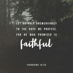 Hebrews 10:23