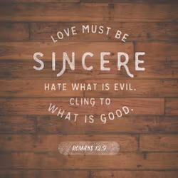 Romans 12:9
