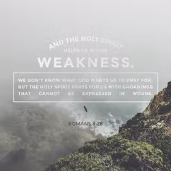Romans 8:26