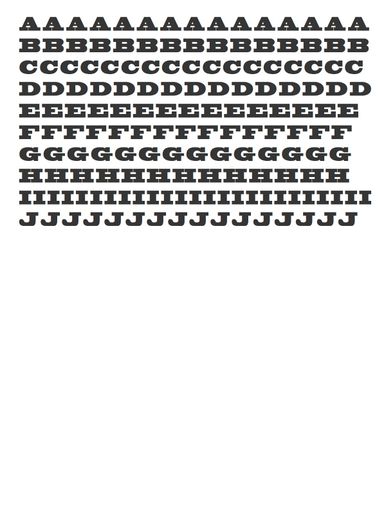 Artwork Letters 1