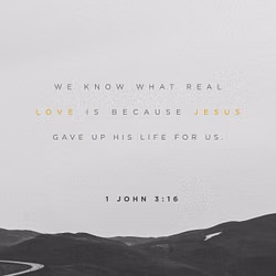 1 John 3:16
