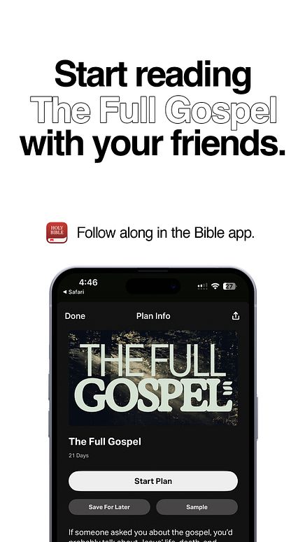 Bible Plan - Story
