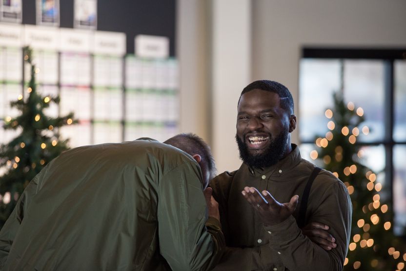 Guests Laughing