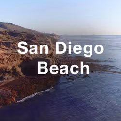 Stock Videography: San Diego Beach