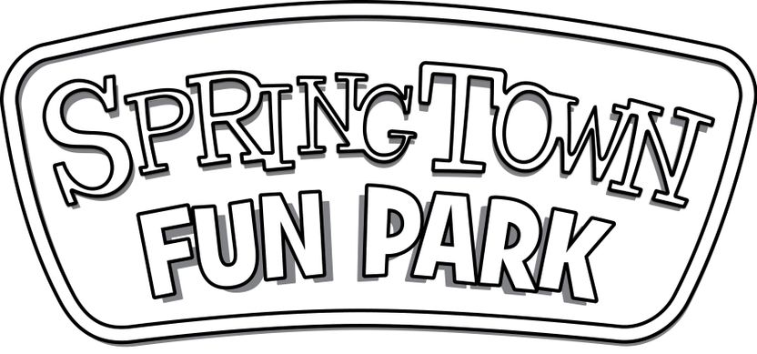 Fun Park Sign - BW