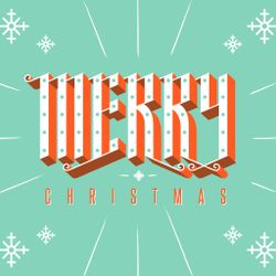A Vintage Christmas Social Media Graphics