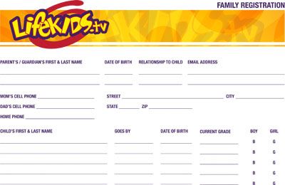 LifeKids.tv Registration