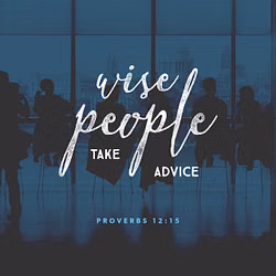Proverbs 12:15