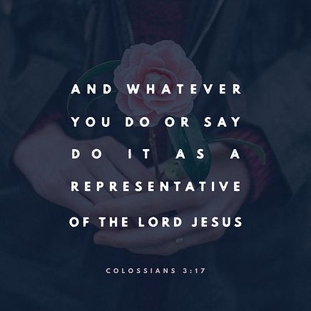 Colossians 3:17
