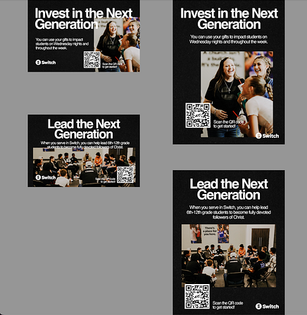 Serving Campaign - Signage