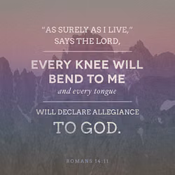Romans 14:11