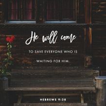 Hebrews 9:28