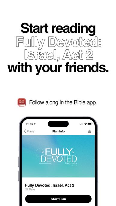 Bible Plan - Fully Devoted: Israel, Act 2 Story