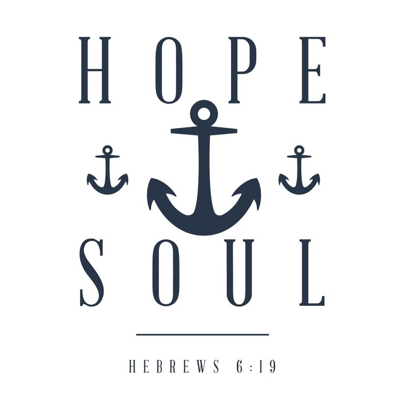 "Hope Anchor Soul" Shirt Art