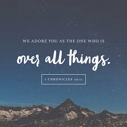 1 Chronicles 29:11