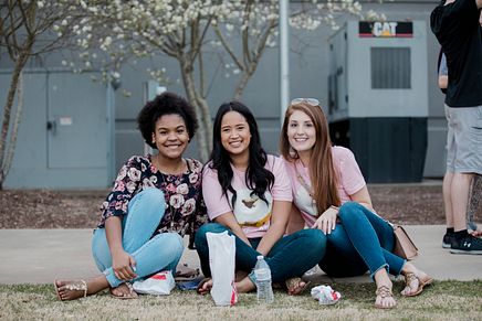 Smiling Girls Image