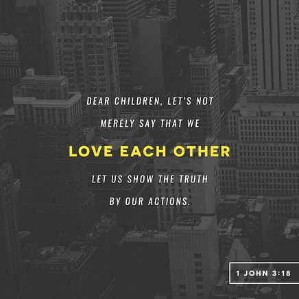 1 John 3:18
