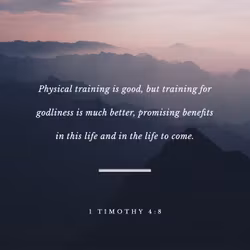 1 Timothy 4:8
