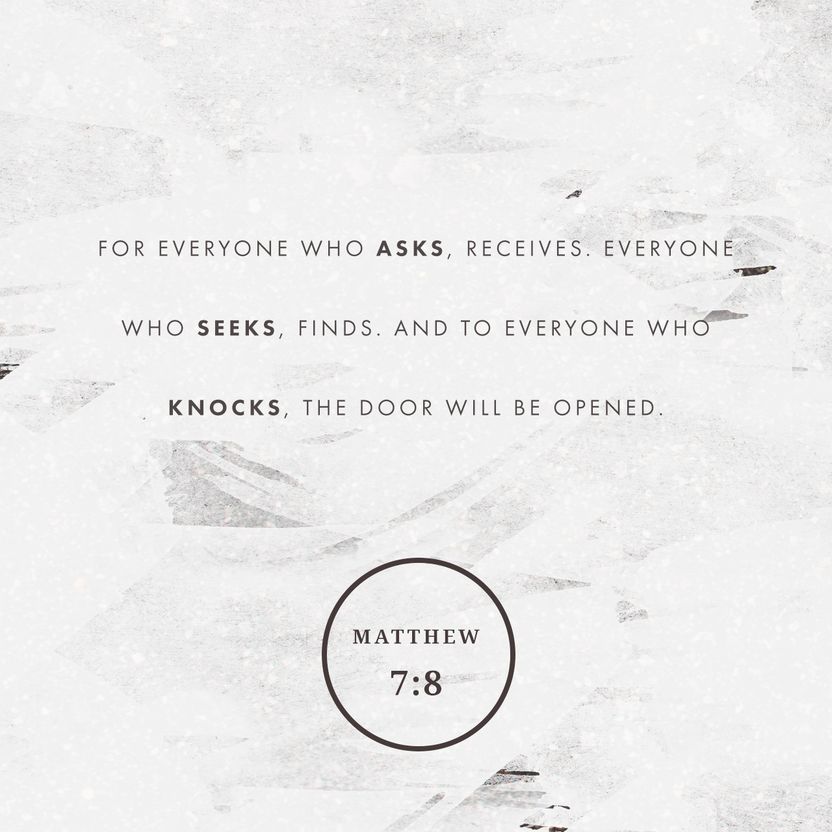 Matthew 7:8