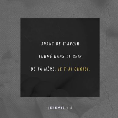 Jeremiah 1:5