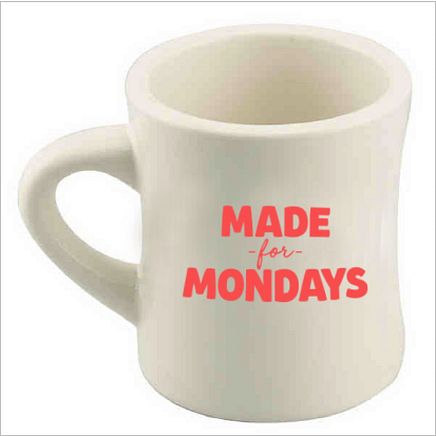 Text with mug