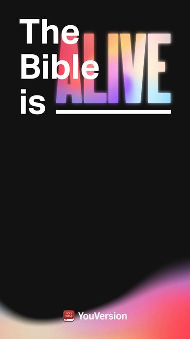 Bible is Alive with Logo - Blank Story