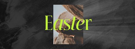 Facebook Cover Easter Title