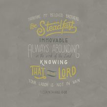 1 Corinthians 15:58
