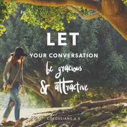Colossians 4:6