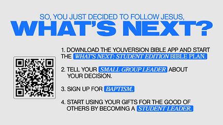 Editable What's Next ProPresenter Slide