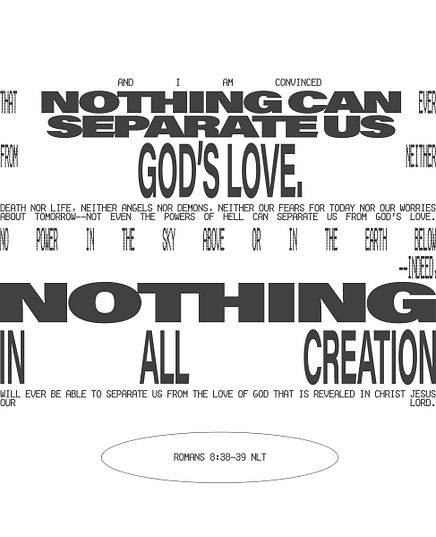 Nothing Can Separate Shirt Artwork