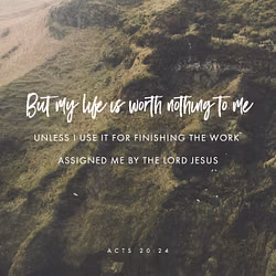 Acts 20:24