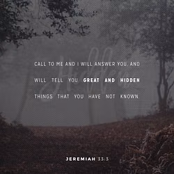 Jeremiah 33:3