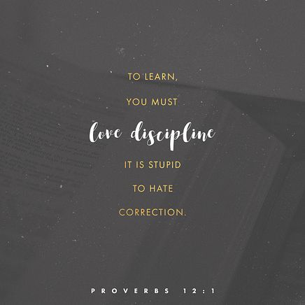 Proverbs 12:1