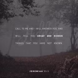 Jeremiah 33:3