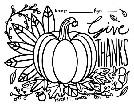 Give Thanks Placemat