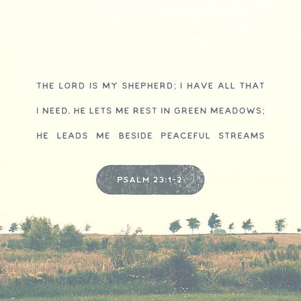 Psalm 23:1