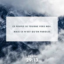 Isaiah 29:13