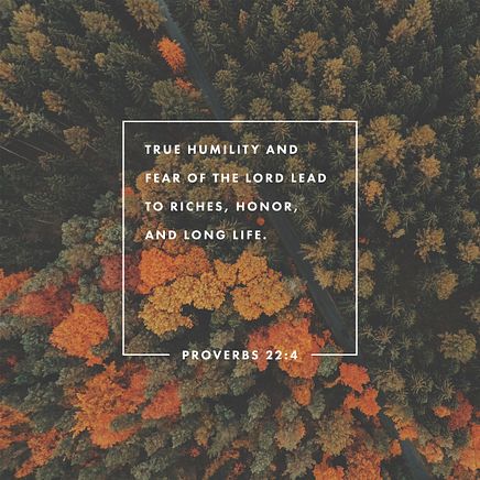 Proverbs 22:4