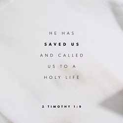 2 Timothy 1:9