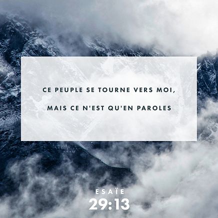 Isaiah 29:13