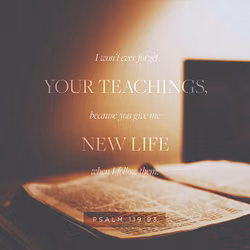 Psalm 119:93
