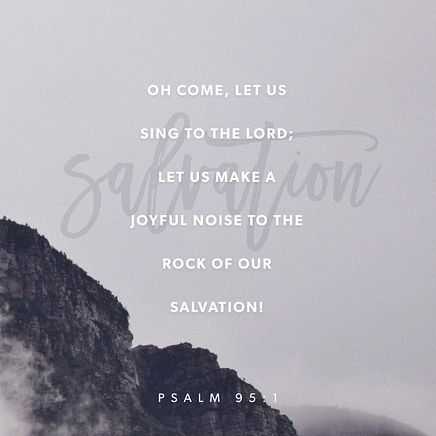 Psalm 95:1