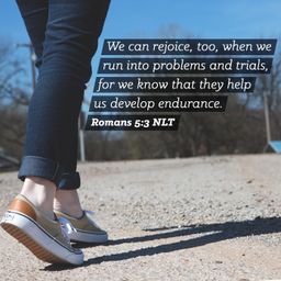 Romans 5:3 NLT
