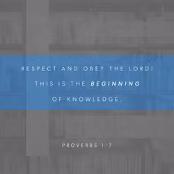 Proverbs 1:7