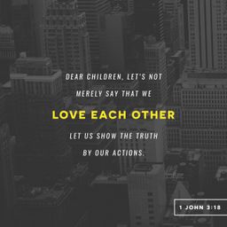 1 John 3:18