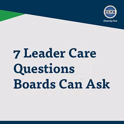7 Leader Care Questions Boards Can Ask