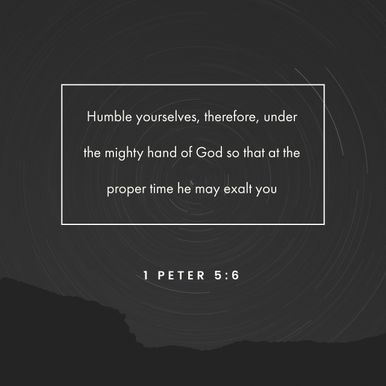 1 Peter 5:6