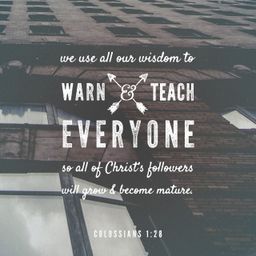 Colossians 1:28